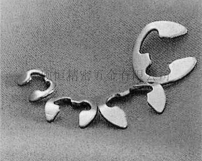 i波形开口扣环